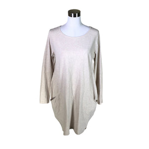 Unisex Metsola - Tricot dress, size 40 - Beige (1)