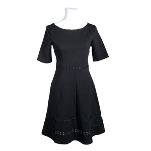 Unisex s.Oliver - Tricot dress, size 38 - Black (1)