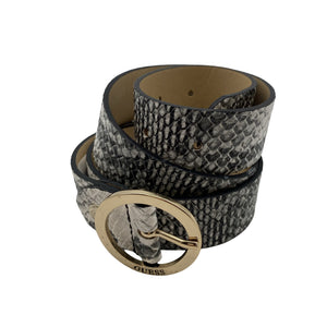 Unisex Guess - Leather belt, size Ei kokoa - Gray (1)
