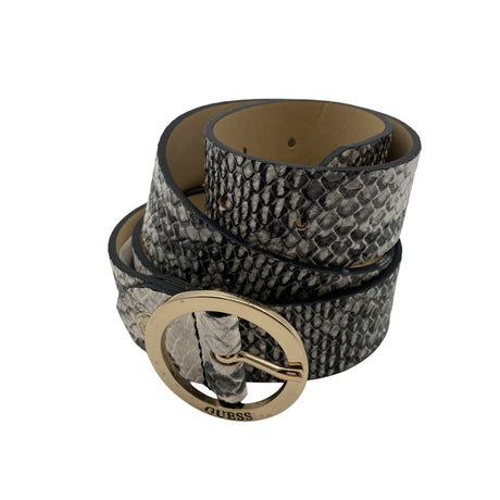 Unisex Guess - Leather belt, size Ei kokoa - Gray ()