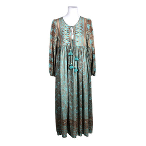 Unisex Last Queen Paris - Maxi dress, size 40 - Turquoise (1)