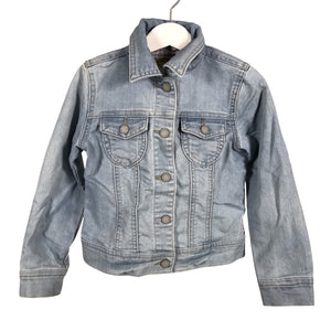 Unisex s.Oliver - Denim jacket, size 104 - 110 - Light blue (1)