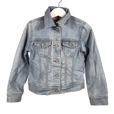 Unisex s.Oliver - Denim jacket, size 104 - 110 - Light blue ()