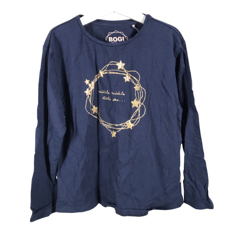 Unisex Bogi - Tricot shirt, size 128 - 134 - Blue ()
