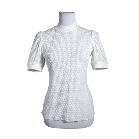 Unisex Arket - Short-sleeved blouse, size 36 - White ()