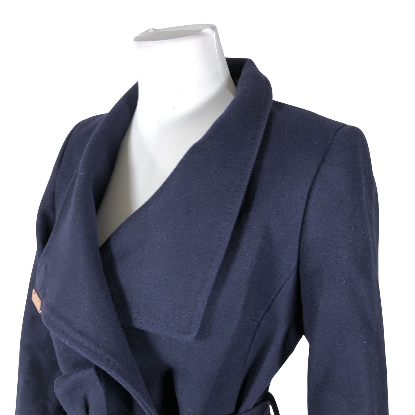 Unisex Ted Baker - Wool coat, size 34 - Blue (3)