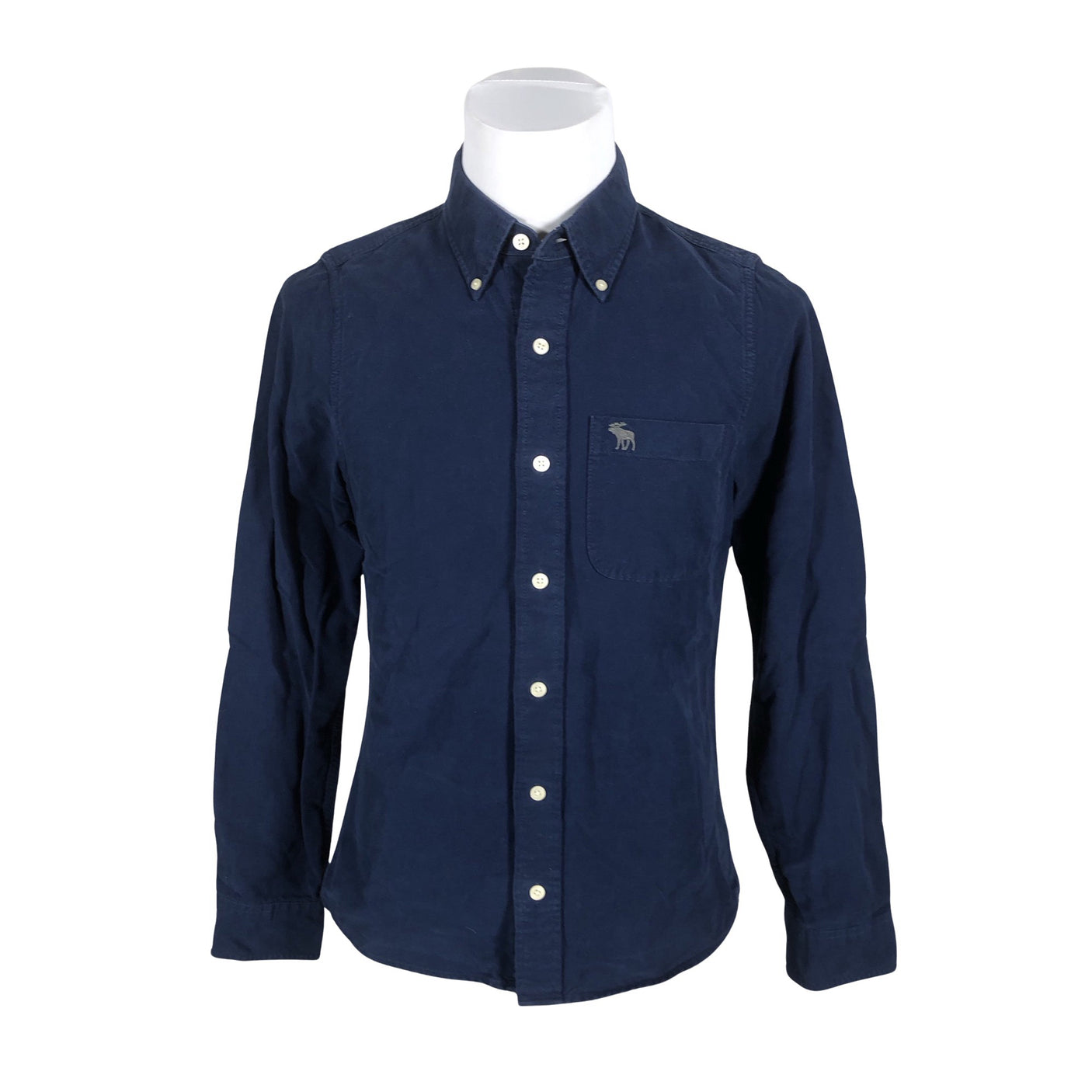 Unisex Abercrombie&Fitch - Collared shirt, size M - Blue (1)