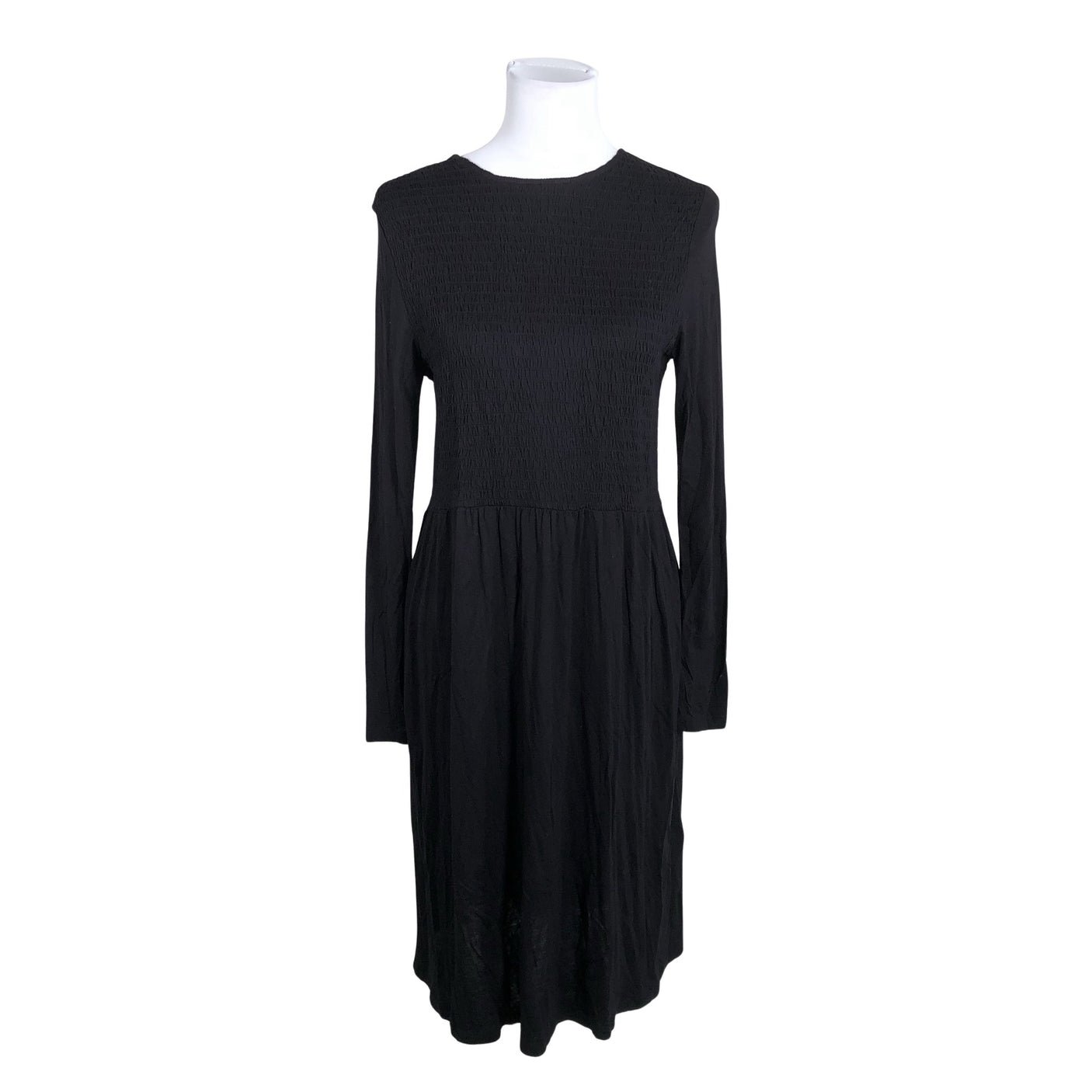 Unisex Lindex - Tricot dress, size 36 - Black (1)