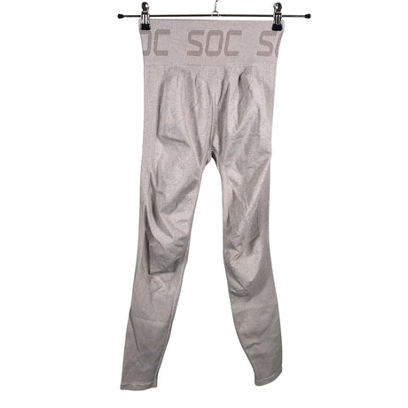 Unisex Soc - Sports tights, size 38 - Beige (2)