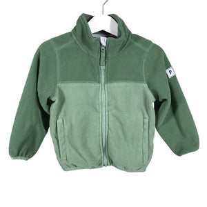 Unisex Polarn O. Pyret - Fleece jacket, size 86 - 92 - Green (1)