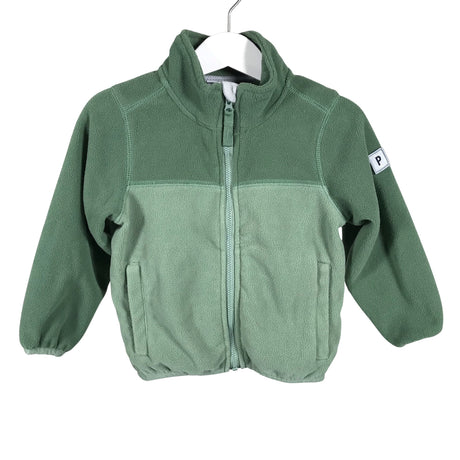 Unisex Polarn O. Pyret - Fleece jacket, size 86 - 92 - Green ()