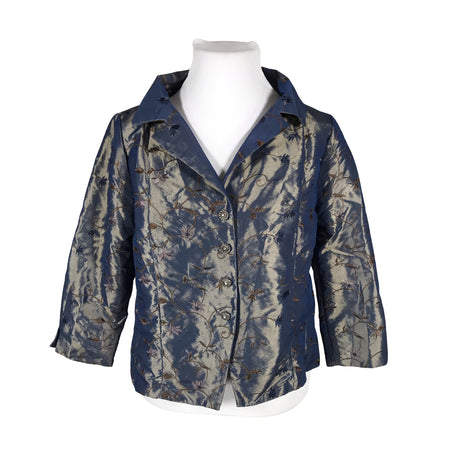 Unisex Moda Express - Dress jacket, size 46 - Blue ()