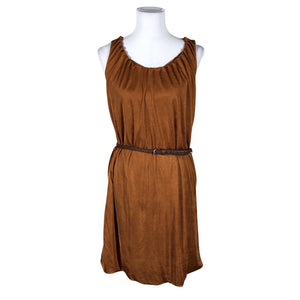 Unisex Esprit - Tricot dress, size 38 - Brown (1)