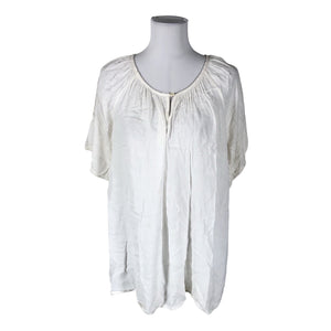 Unisex Peppercorn - Short-sleeved blouse, size 40 - White (1)