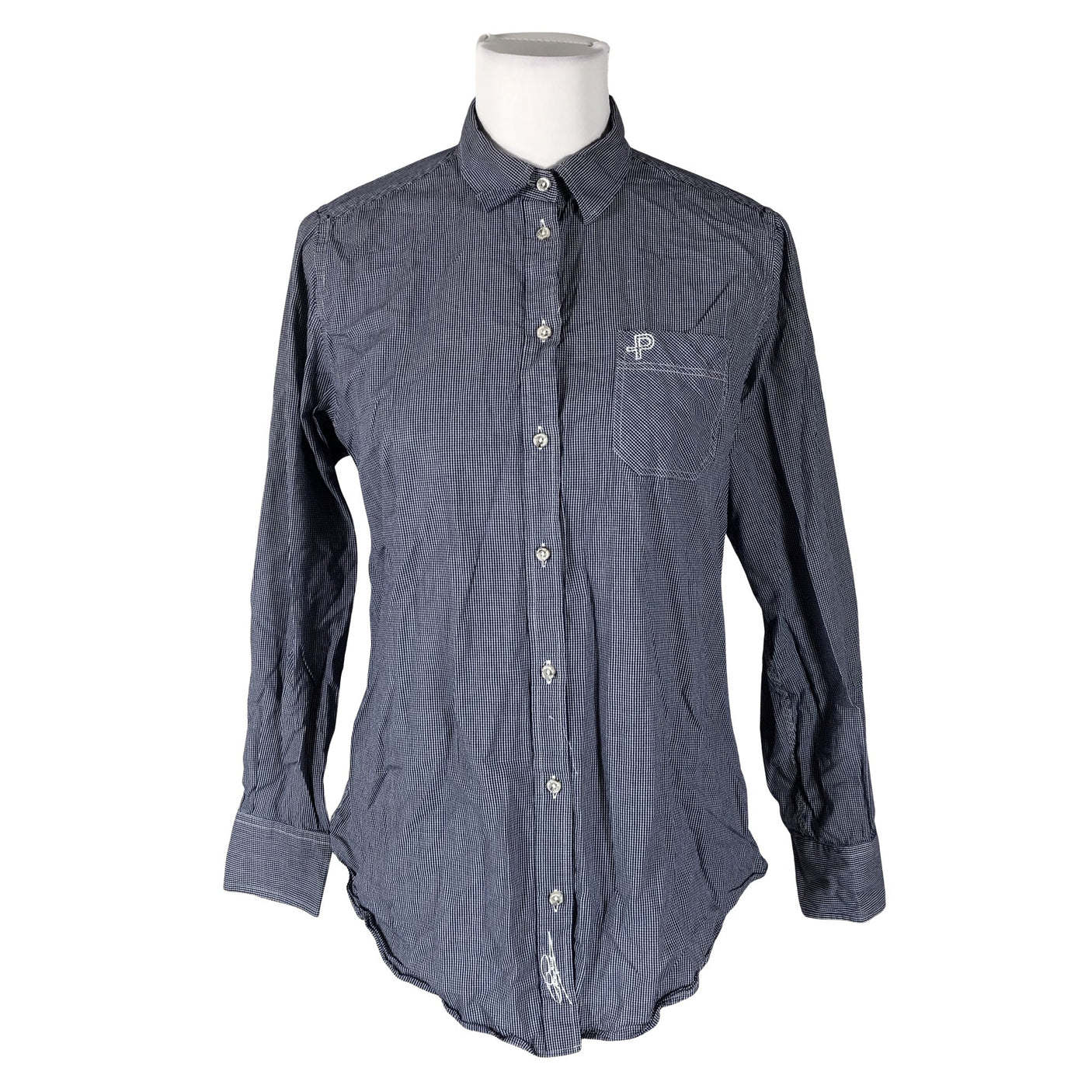 Unisex Pelle P - Collared shirt, size 38 - Blue (1)