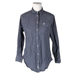 Unisex Pelle P - Collared shirt, size 38 - Blue (1)