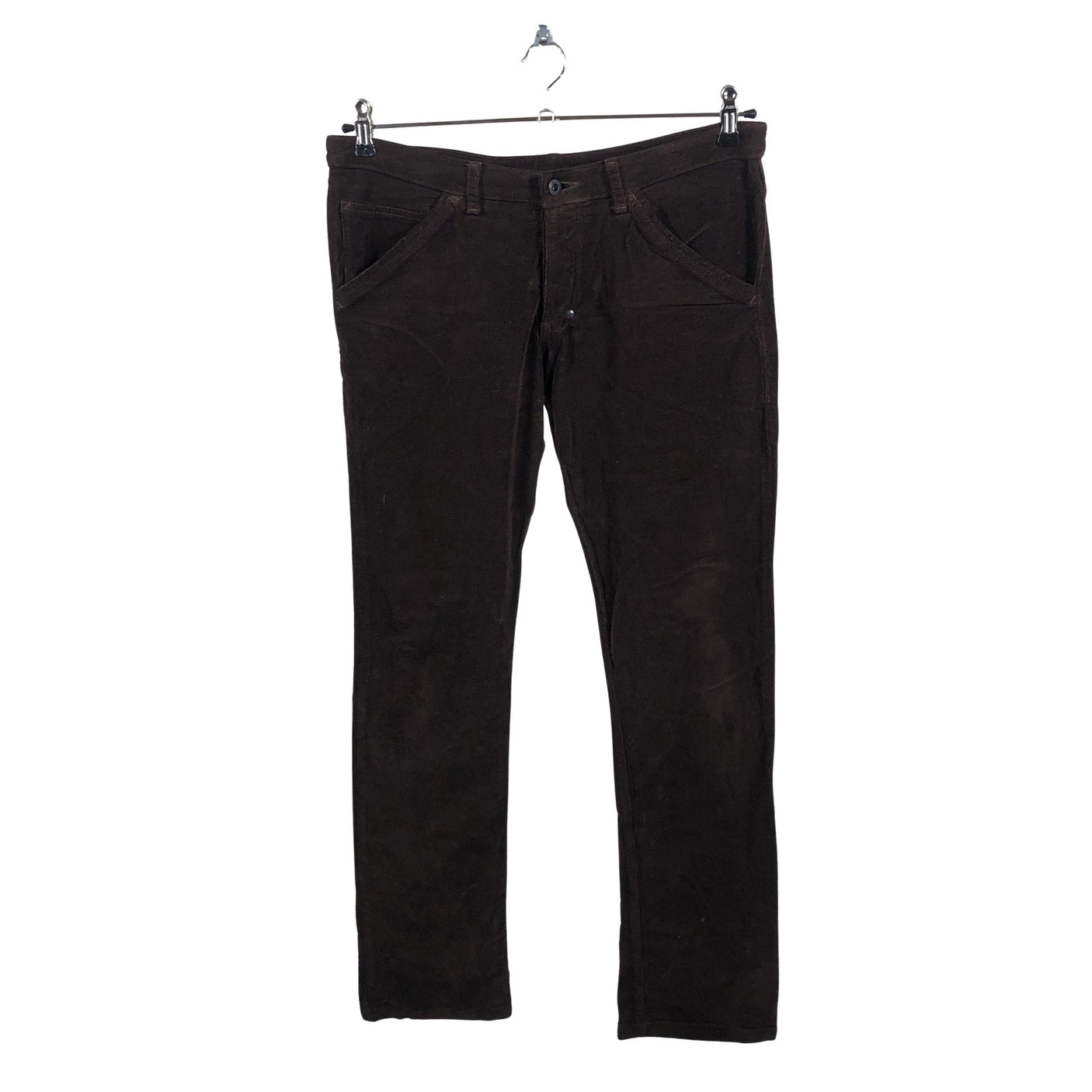 Unisex Rufskin - Velvet pants, size W30 - Brown (1)