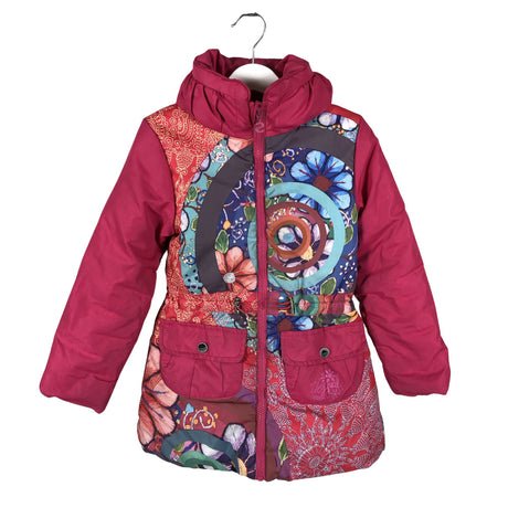 Unisex Desigual - Winter jacket, size 110 - 116 - Pink ()
