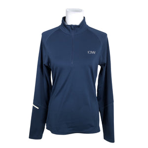 Unisex ICIW – Icaniwill - Sports shirt, long sleeve, size 38 - Blue (1)