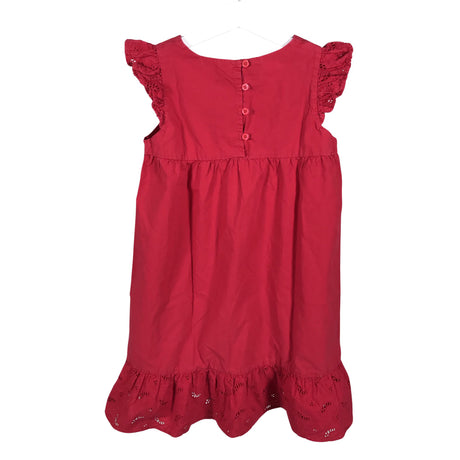 Unisex Polarn O. Pyret - Dress, size 110 - 116 - Red (2)