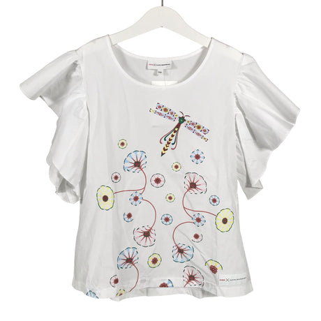 Unisex Reima - Short-sleeved blouse, size 134 - 140 - White ()