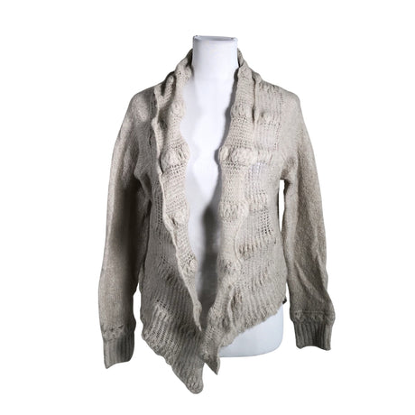 Unisex Sandwich - Cardigan, size 40 - Beige ()