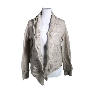 Unisex Sandwich - Cardigan, size 40 - Beige (1)