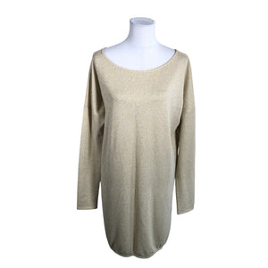 Unisex House of Lola - Knit tunic, size 40 - Gold (1)