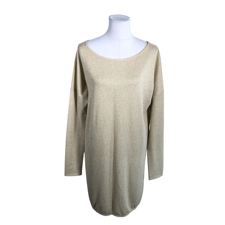 Unisex House of Lola - Knit tunic, size 40 - Gold ()