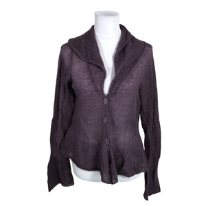 Unisex Sandwich - Cardigan, size 40 - Violet (1)