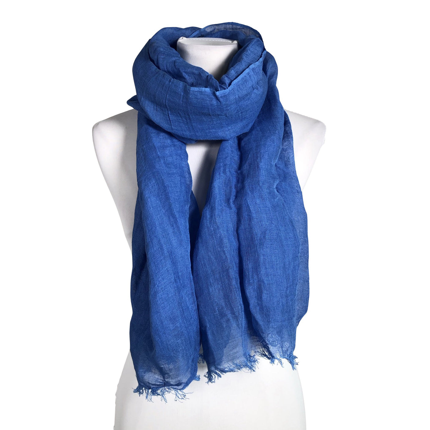 Unisex Lindex - Scarf, size Maxi - Light blue (1)