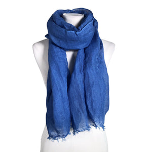 Unisex Lindex - Scarf, size Maxi - Light blue (1)