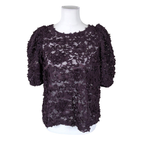 Unisex Holly & Whyte by Lindex - Short-sleeved blouse, size 40 - Violet ()