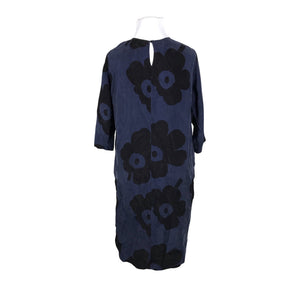 Unisex Marimekko - Schiffon dress, size 44 - Blue (2)