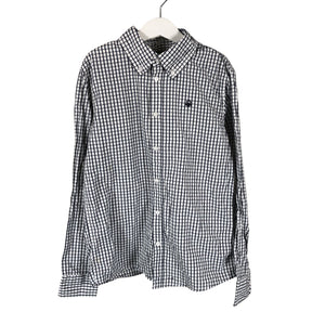 Unisex Benetton - Collared shirt, size 146 - 152 - White (1)