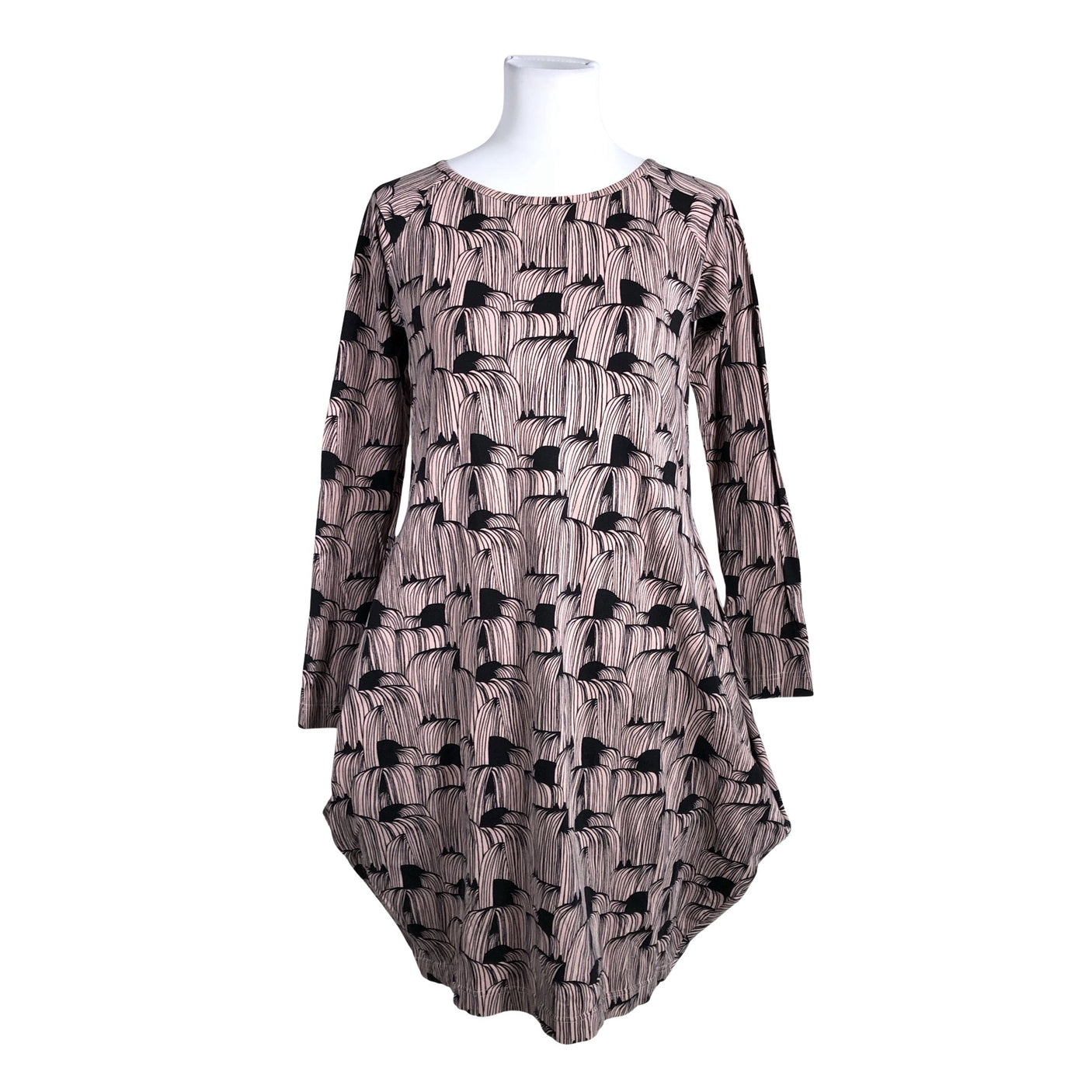 Unisex Papu - Tricot dress, size 34 - Light pink (1)