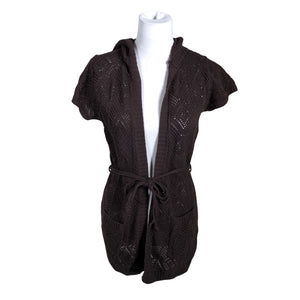 Unisex S.T.I - Cardigan, size 40 - Brown (1)