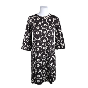 Unisex Marimekko - Tricot dress, size 36 - Brown (1)
