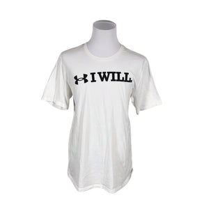 Unisex Under Armour - T-shirt, size XL - White (1)