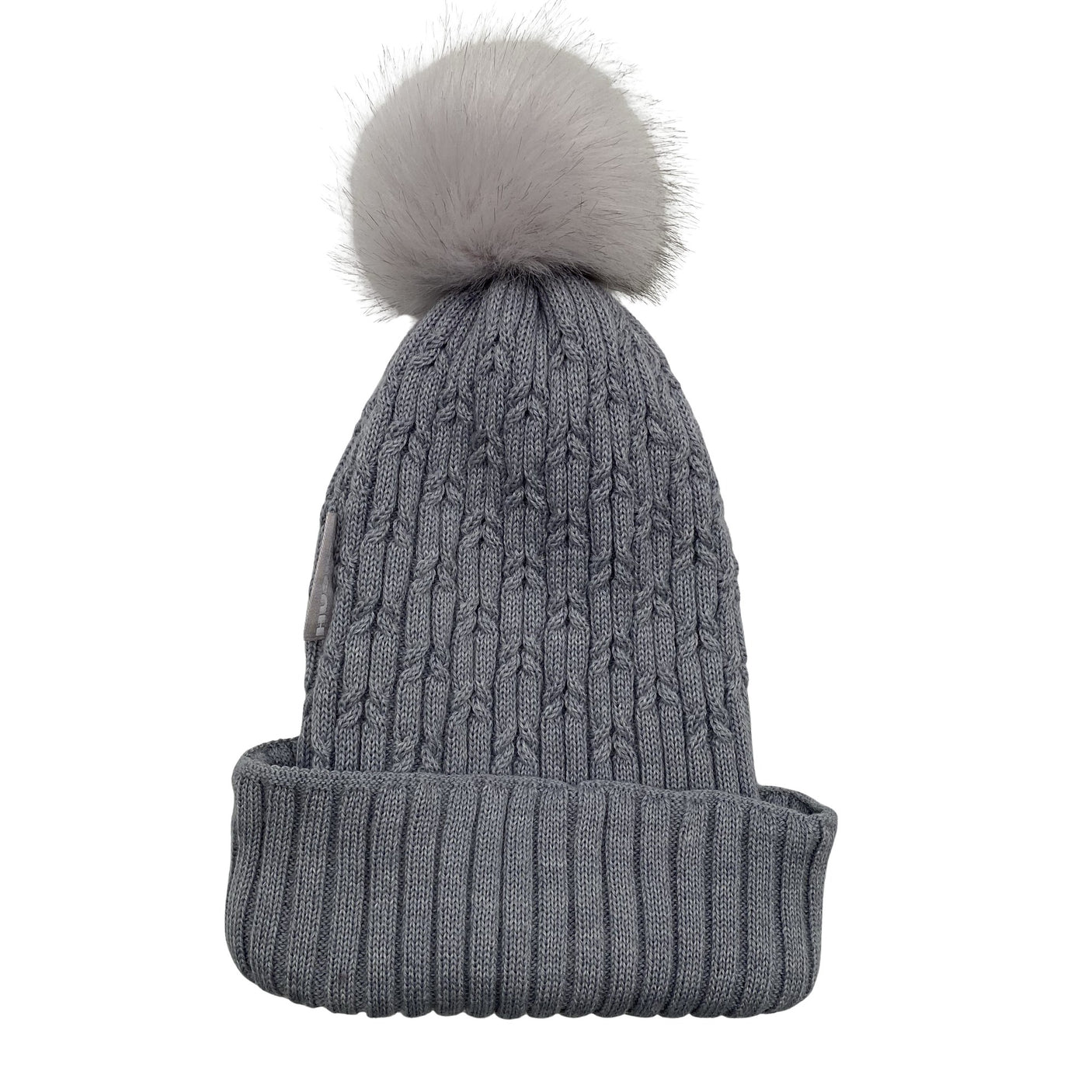 Unisex Husky - Winter beanie, size 60 - Gray (1)