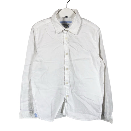 Unisex Massimo Dutti - Collared shirt, size 122 - 128 - White ()