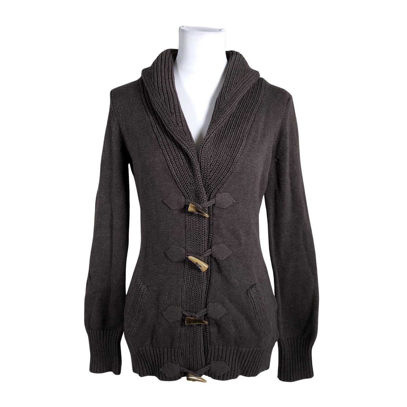 Unisex Esprit - Cardigan, size 38 - Brown (1)