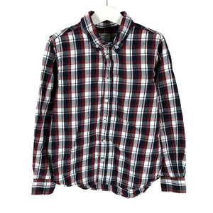Unisex Polarn O. Pyret - Collared shirt, size 128 - 134 - Red (1)