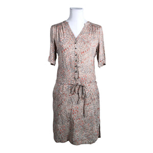 Unisex Sandwich - Schiffon dress, size 36 - Beige (1)