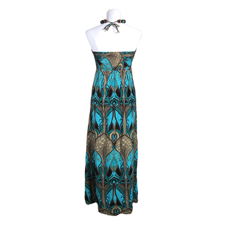 Unisex Byebye - Maxi dress, size 36 - Blue (2)