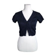 Unisex Marc O'Polo - Knit bolero jacket, size 34 - Blue ()