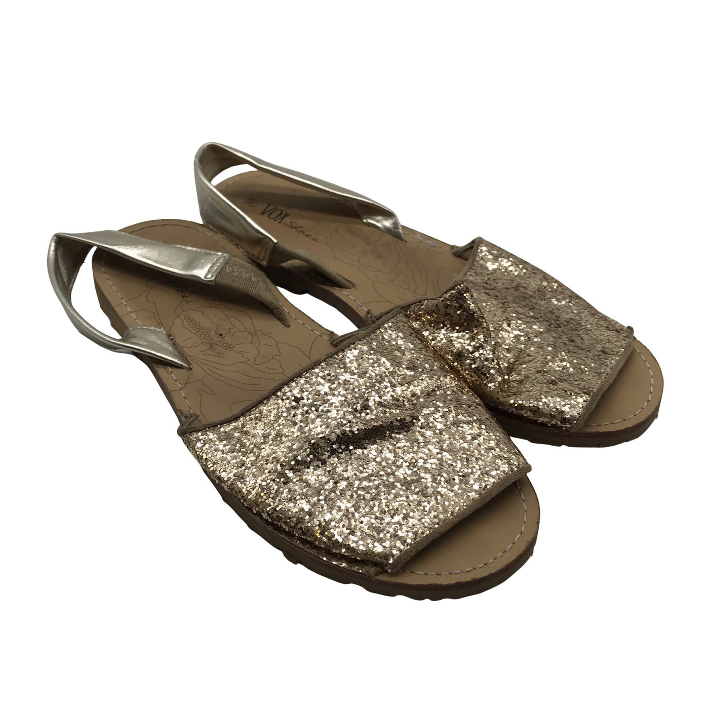 Unisex Vox Shoes - Sandals, size 38 - Gold (2)