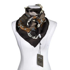 Unisex HV Polo - Scarf, size Midi - Brown (1)