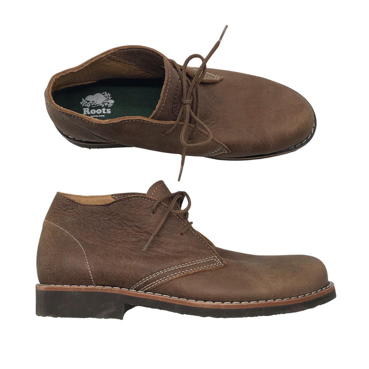 Unisex Roots - Ankle boots, size 41 - Brown (1)