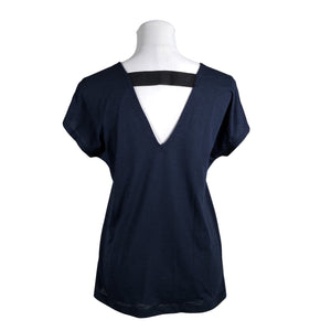 Unisex Casall - Sports shirt, short sleeve, size 36 - Blue (2)